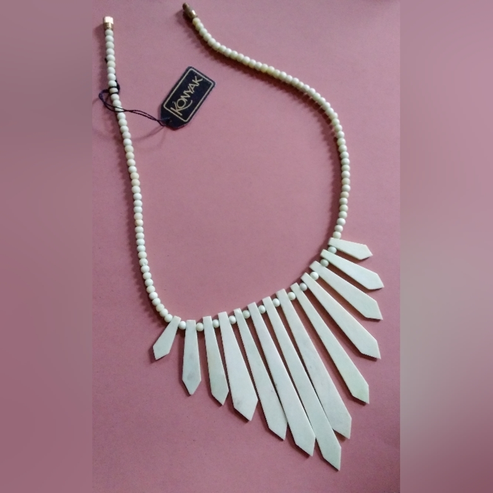 Naga Bone Hand Made Necklace